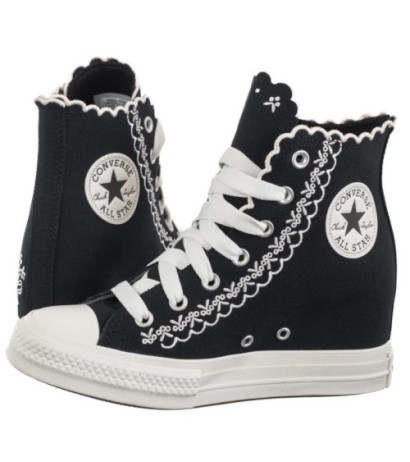 Converse CTAS Wedge Hi Black/Vintage White/Pale Petal A13546C (CO776-a) kurpes