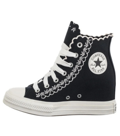 Converse CTAS Wedge Hi Black/Vintage White/Pale Petal A13546C (CO776-a) batai