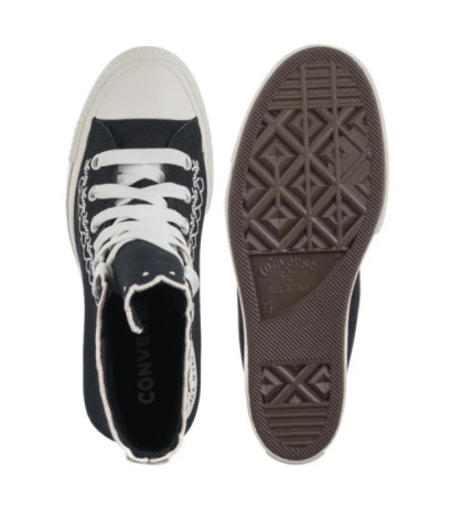 Converse CTAS Wedge Hi Black/Vintage White/Pale Petal A13546C (CO776-a) batai