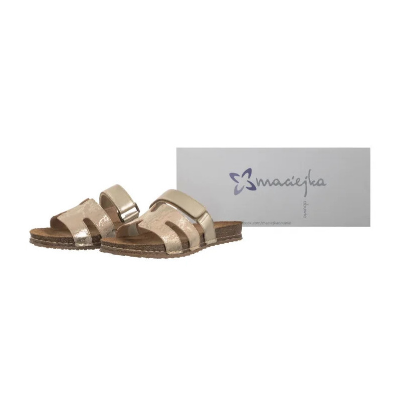 Maciejka Złote 06994-25/00-5 (MA1377-b) Women's Shoes/Flip Flops