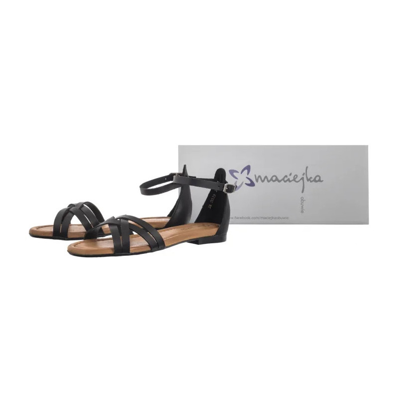 Maciejka Czarne 07029-01/00-0 (MA1383-a) sandals