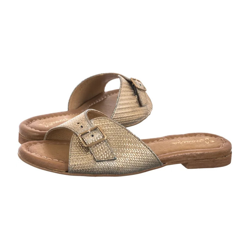 Maciejka Złote 06978-25/00-1 (MA1384-a) Sieviešu apavi/Flip Flops
