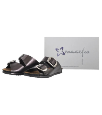 Maciejka Czarne 06996-01/00-0 (MA1385-a) Moteriški batai/šlepetės