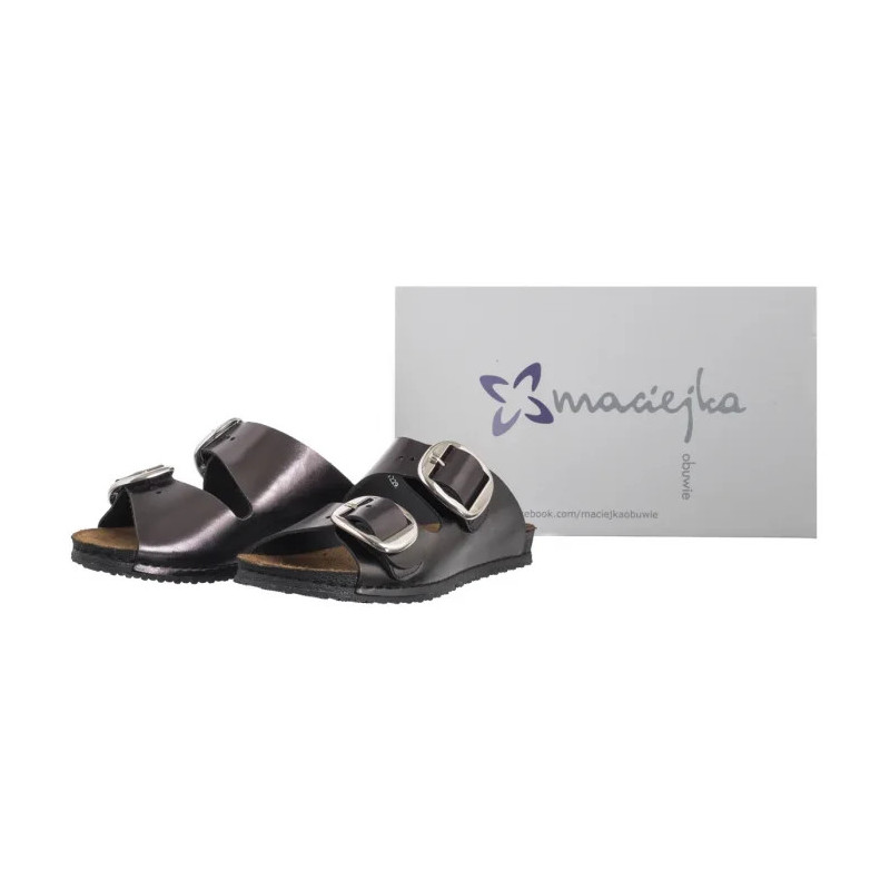 Maciejka Czarne 06996-01/00-0 (MA1385-a) Women's Shoes/Flip Flops