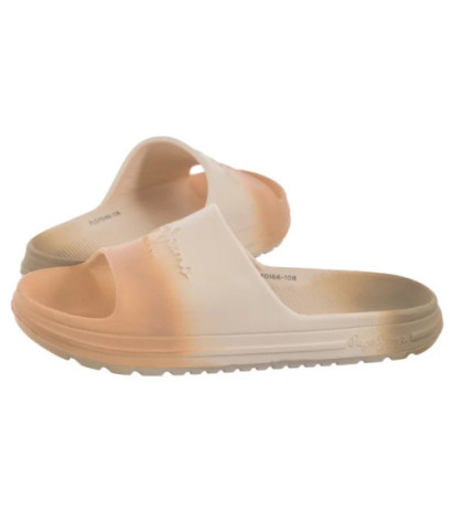 Pepe Jeans Beach Slidecol Light Peach Beige PLS70166 108 (PE45-a) Women's Shoes/Flip Flops