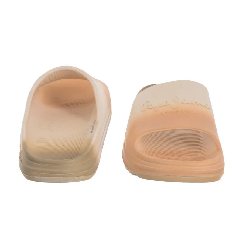Pepe Jeans Beach Slidecol Light Peach Beige PLS70166 108 (PE45-a) Sieviešu apavi/Flip Flops
