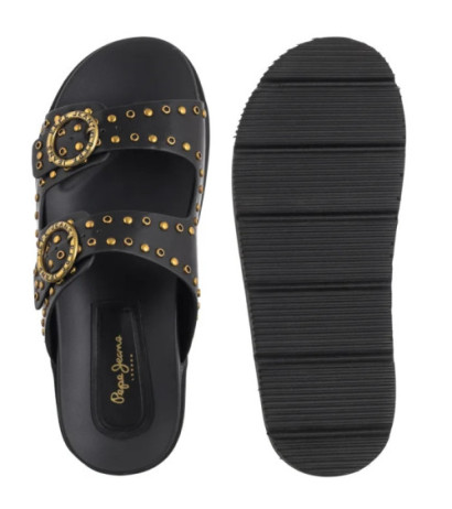Pepe Jeans Pola Buckle Black PLS90679 999 (PE50-a) kurpes