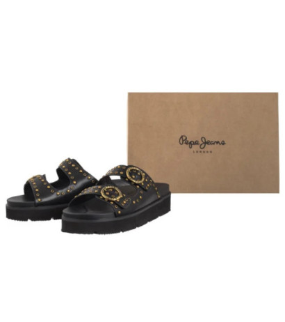 Pepe Jeans Pola Buckle Black PLS90679 999 (PE50-a) shoes