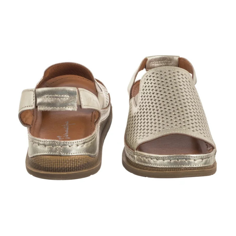 Maciejka Złote L7066-25/00-1 (MA1386-a) sandals