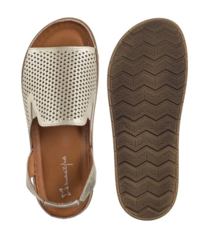 Maciejka Złote L7066-25/00-1 (MA1386-a) sandals