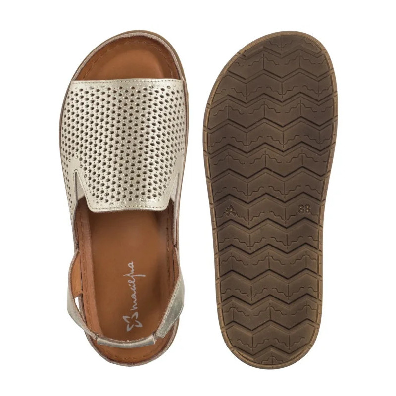 Maciejka Złote L7066-25/00-1 (MA1386-a) sandals
