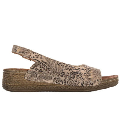 Maciejka Beżowe/Kwiaty L7069-04/00-1 (MA1388-a) kingad