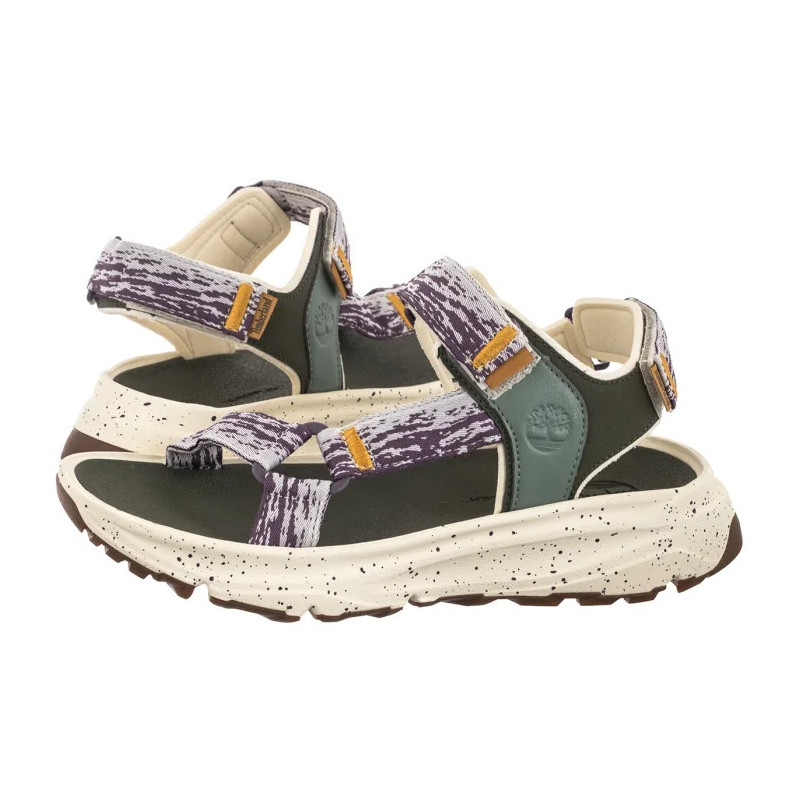 Timberland Motion Dune Backstrap Sandal Natural Webbing W Dk 0A41R8 EUA (TI149-a) sandalai