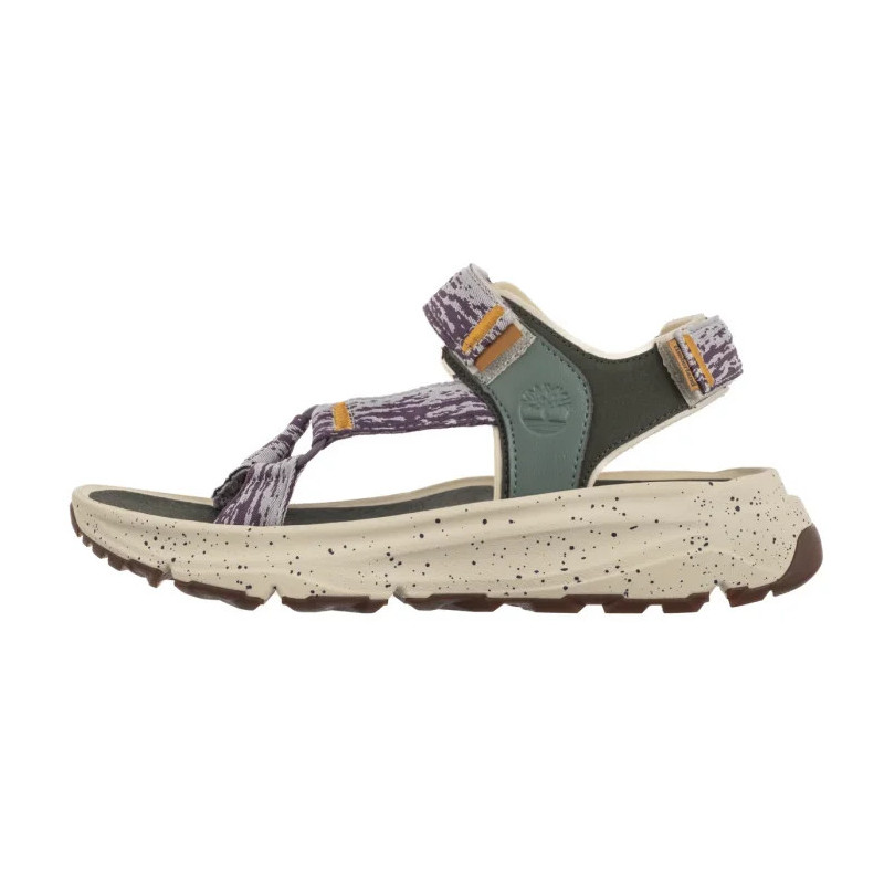 Timberland Motion Dune Backstrap Sandal Natural Webbing W Dk 0A41R8 EUA (TI149-a) sandalai