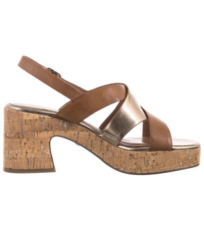 Tamaris Brązowe 1-28312-44 392 Cognac Comb  (TM550-a) shoes