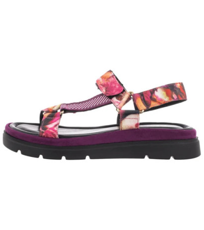 Tamaris Różowe 1-28703-44 578 Dark Pink Comb (TM551-a) kurpes