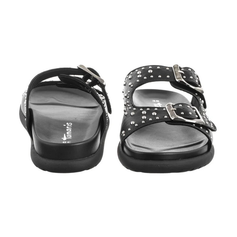 Tamaris Czarne 1-27421-44 001 Black   (TM552-a) Women's Shoes/Flip Flops