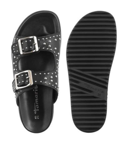 Tamaris Czarne 1-27421-44 001 Black   (TM552-a) Naiste kingad/klappide klapid