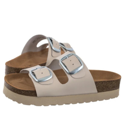Wojas Beżowe 74147-54 (WO297-a) Women's Shoes/Flip Flops