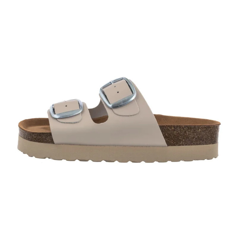 Wojas Beżowe 74147-54 (WO297-a) Sieviešu apavi/Flip Flops