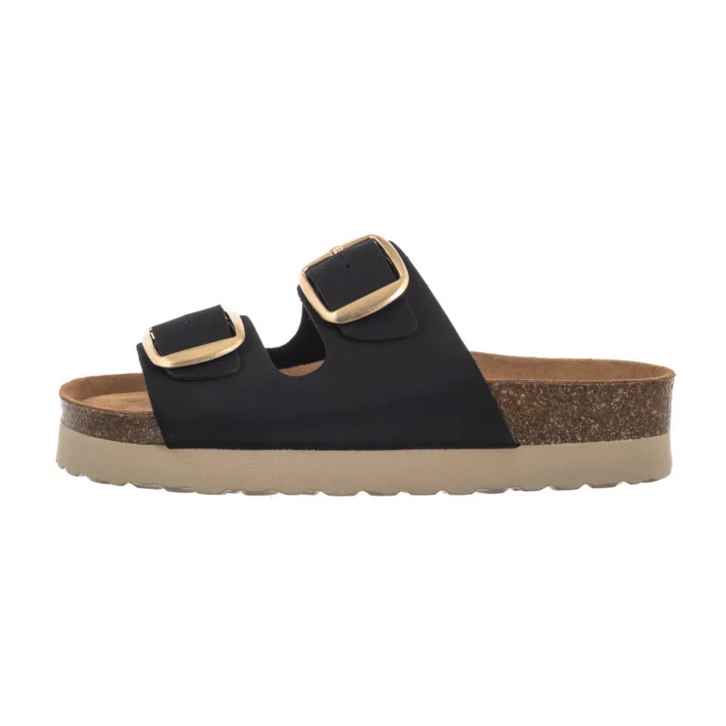 Wojas Czarne 74147-21 (WO298-a) Women's Shoes/Flip Flops