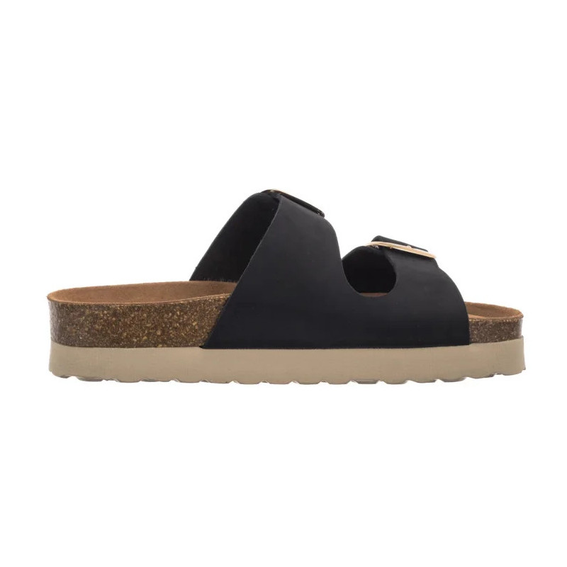 Wojas Czarne 74147-21 (WO298-a) Sieviešu apavi/Flip Flops
