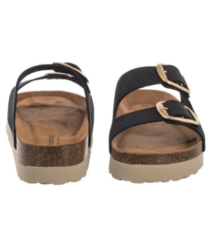 Wojas Czarne 74147-21 (WO298-a) Sieviešu apavi/Flip Flops