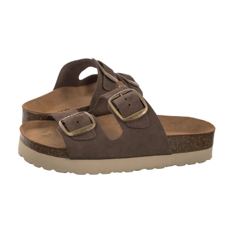 Wojas Brązowe 74147-62 (WO299-a) Sieviešu apavi/Flip Flops