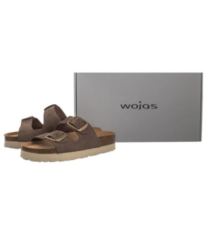 Wojas Brązowe 74147-62 (WO299-a) Sieviešu apavi/Flip Flops