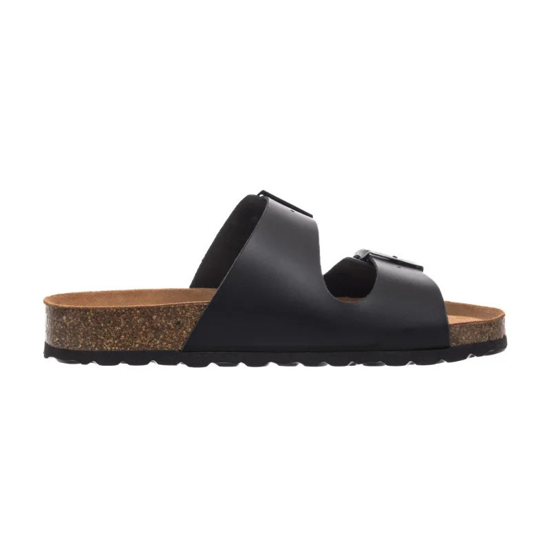 Wojas Czarne 74077-51 (WO300-a) Sieviešu apavi/Flip Flops
