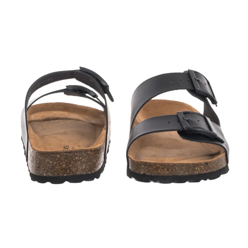 Wojas Czarne 74077-51 (WO300-a) Women's Shoes/Flip Flops