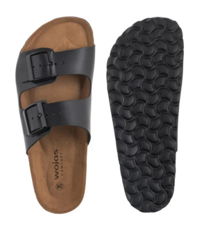 Wojas Czarne 74077-51 (WO300-a) Naiste kingad/klappide klapid