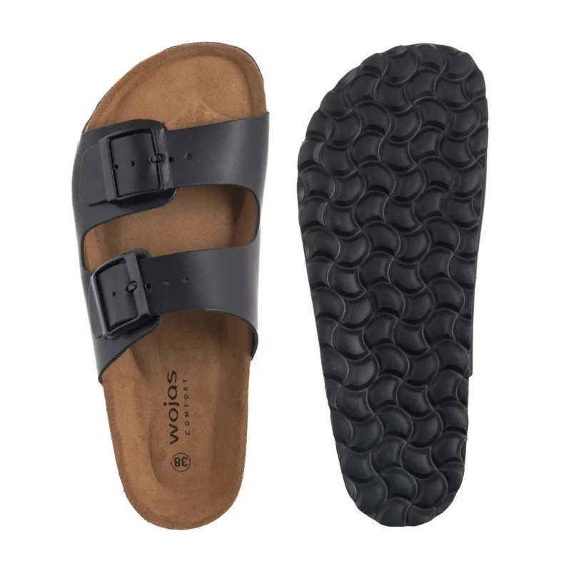 Wojas Czarne 74077-51 (WO300-a) Naiste kingad/klappide klapid