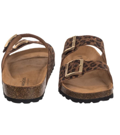 Wojas Brązowe 74077-60 (WO306-a) Women's Shoes/Flip Flops
