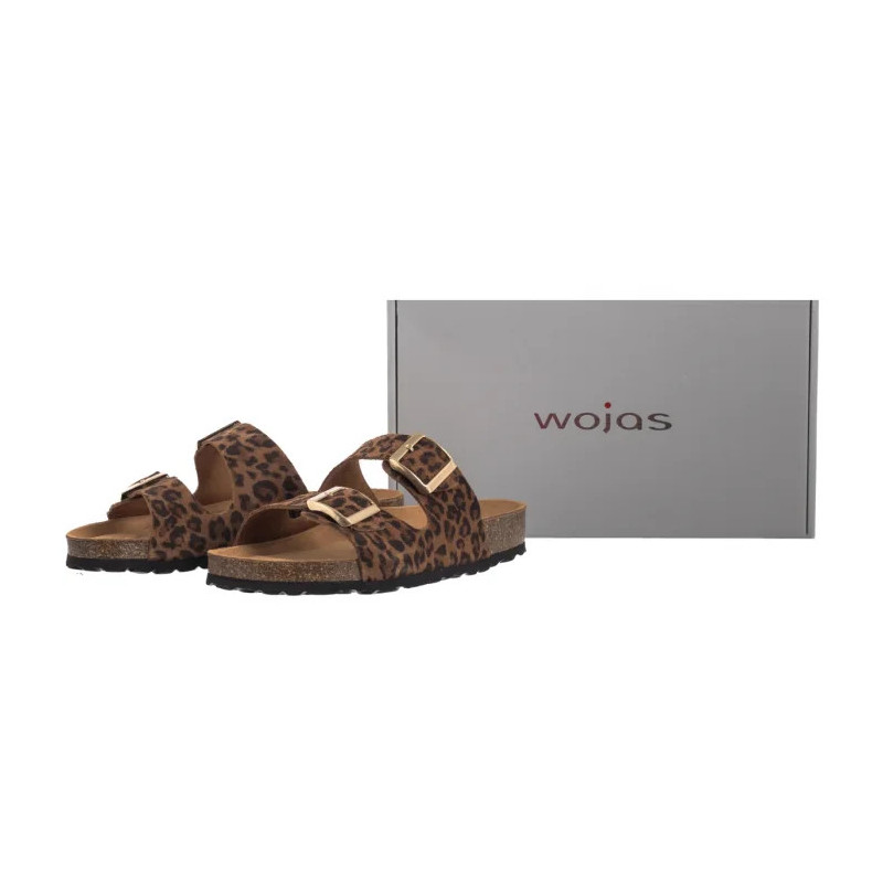 Wojas Brązowe 74077-60 (WO306-a) Women's Shoes/Flip Flops