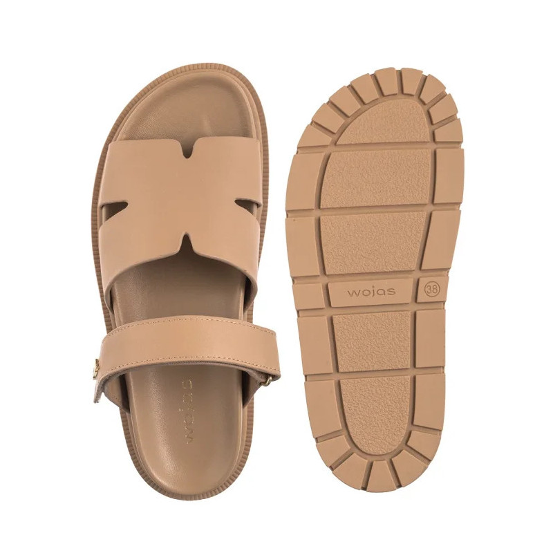 Wojas Beżowe 74135-54 (WO307-a) Women's Shoes/Flip Flops