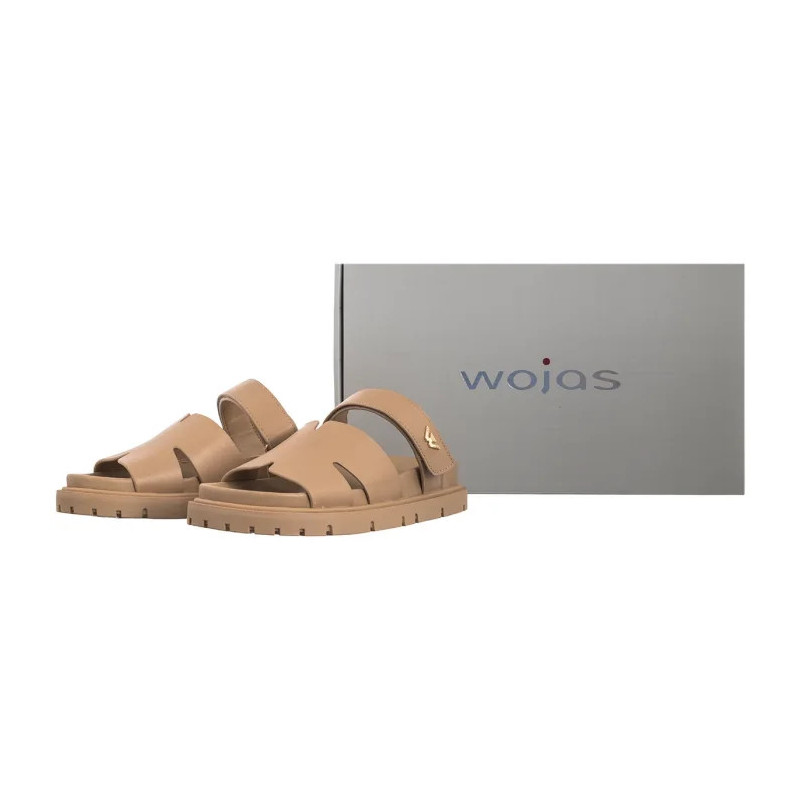 Wojas Beżowe 74135-54 (WO307-a) Women's Shoes/Flip Flops