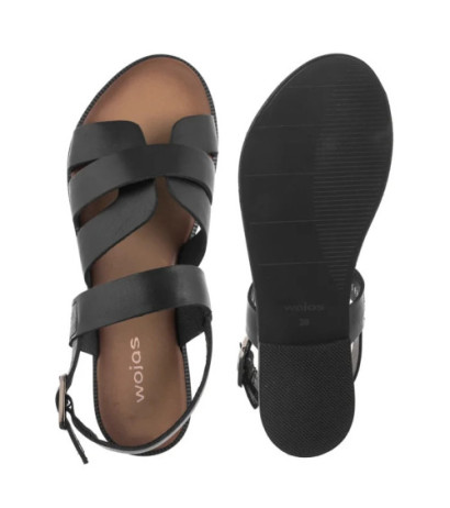 Wojas Czarne 76210-51 (WO308-a) sandales