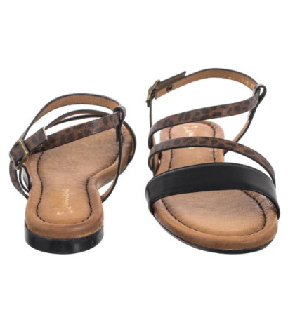 Maciejka Czarne/Panterka 06966-01/00-1 (MA1391-a) sandalai