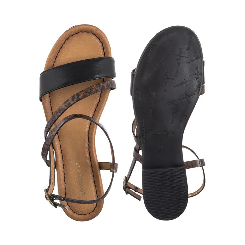 Maciejka Czarne/Panterka 06966-01/00-1 (MA1391-a) sandalai