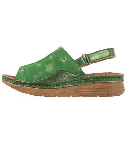 Maciejka Zielone L6846-09/00-1 (MA1392-a) kurpes