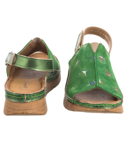 Maciejka Zielone L6846-09/00-1 (MA1392-a) kurpes