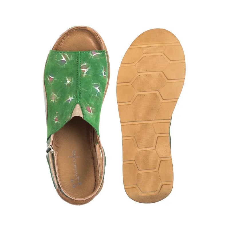 Maciejka Zielone L6846-09/00-1 (MA1392-a) kurpes