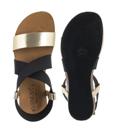 Venezia Złote W001LEGOOBS137 (VE847-a) sandalai