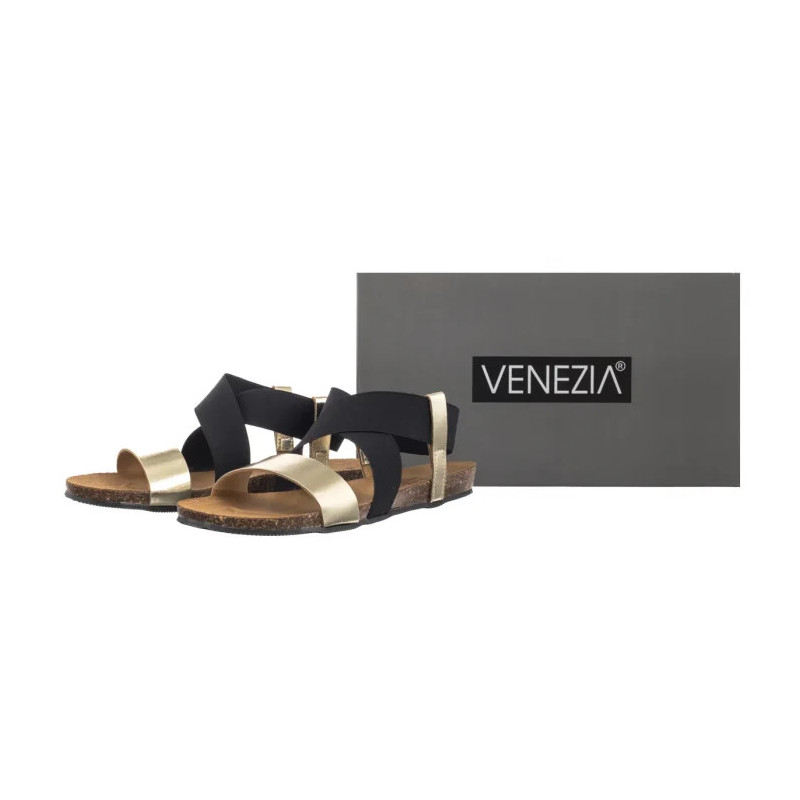 Venezia Złote W001LEGOOBS137 (VE847-a) sandalai