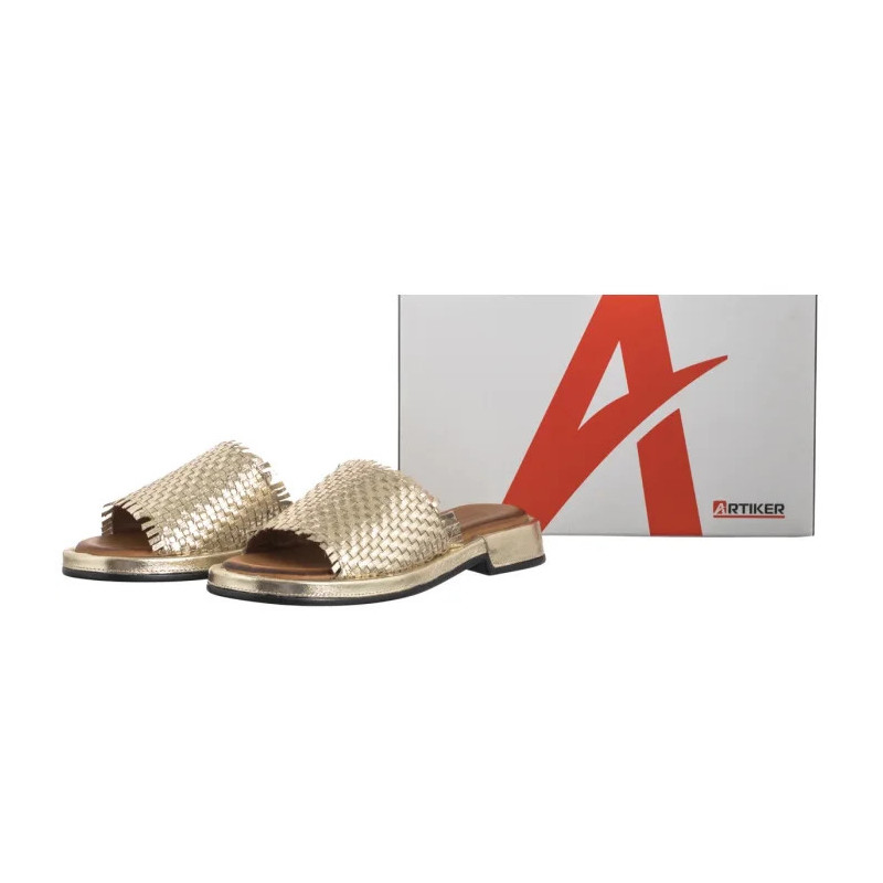 Artiker Złote 56C0345 (AR170-a) Women's Shoes/Flip Flops