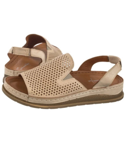 Maciejka Beżowe L7066-04/00-1 (MA1386-b) sandalai