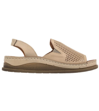 Maciejka Beżowe L7066-04/00-1 (MA1386-b) sandales