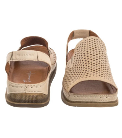 Maciejka Beżowe L7066-04/00-1 (MA1386-b) sandales