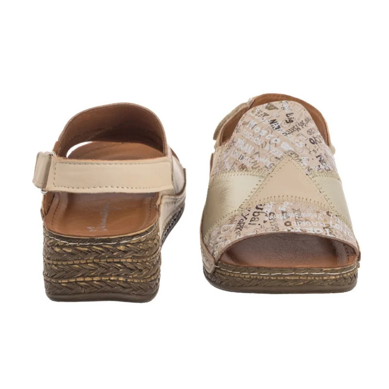 Maciejka Beżowe L7067-04/00-1 (MA1387-b) shoes